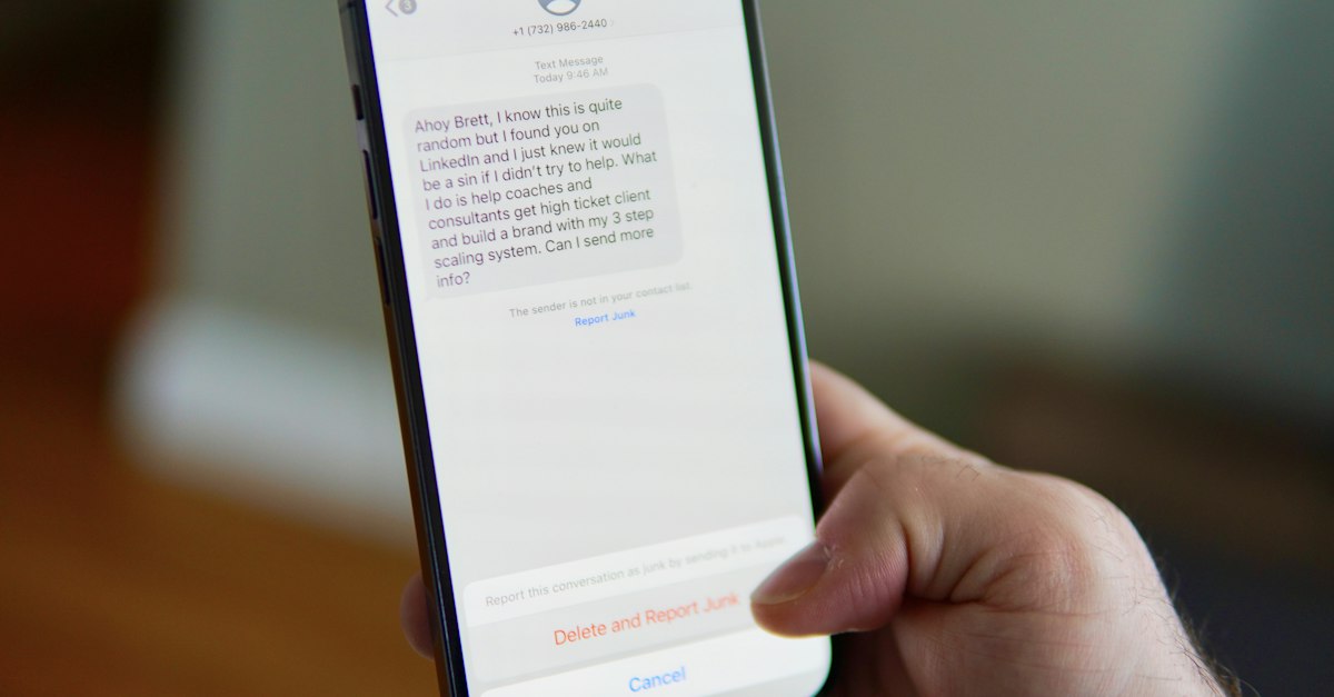 How to Stop Spam Texts on iPhone